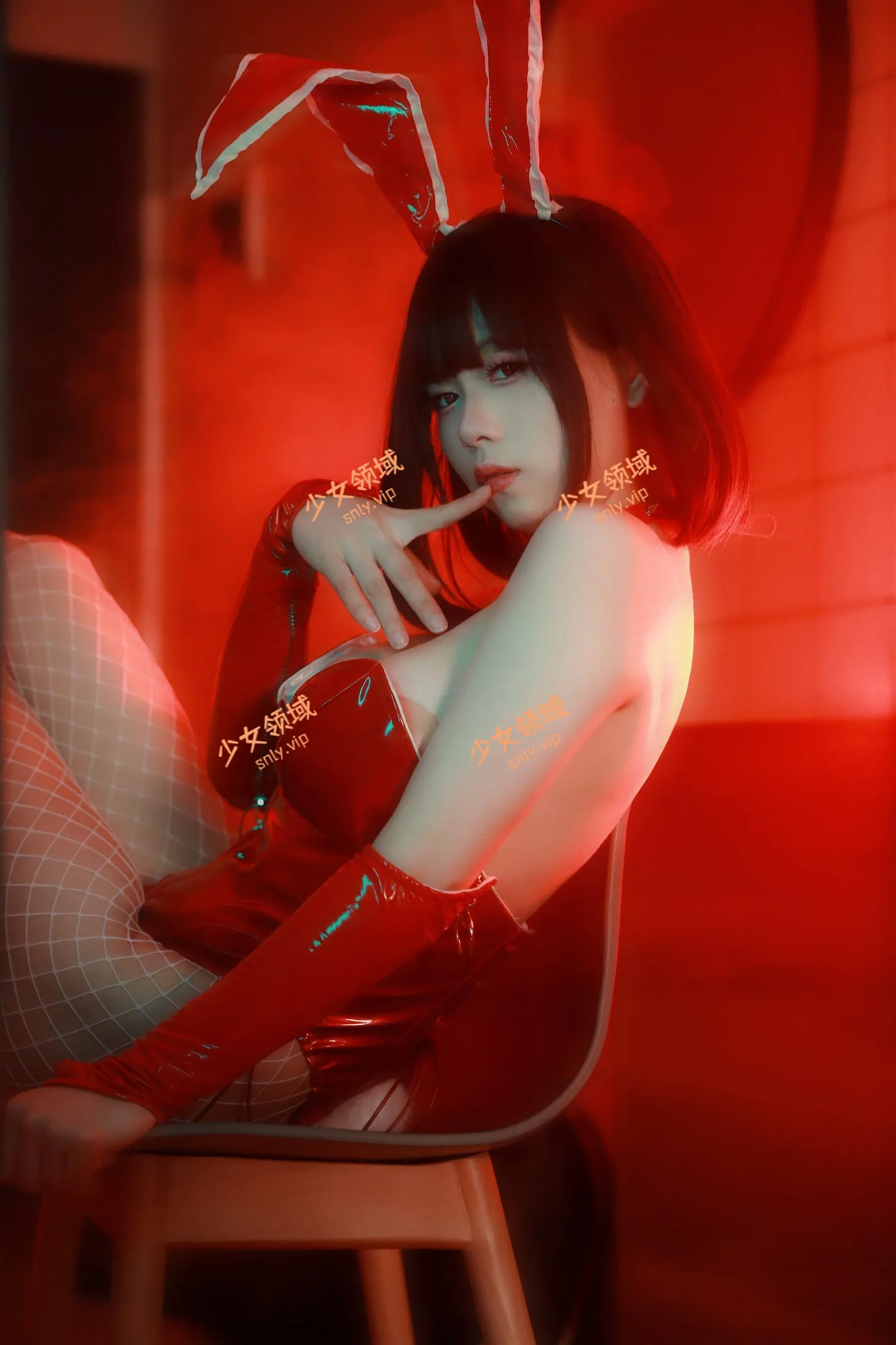末夜787 – NO.07 红色兔女郎 [35P]插图4
